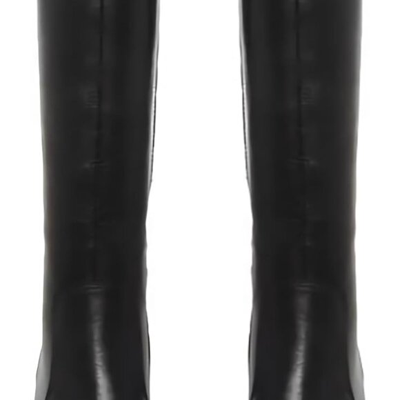 Brand New SOVANYOU Boots 8 Black Platform Chunky - Picture 3 of 4